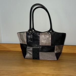NEVER USED Coach patch work tote